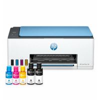 Impresora multifuncional HP Smart Tank 585 de inyección a color, conexión inalámbrica, Wi-Fi y botellas de tinta recargables